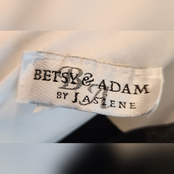 Betsy & Adam Black & White Bodycon Evening Gown, NEVER WORN! 3/4 - Picture 5 of 6